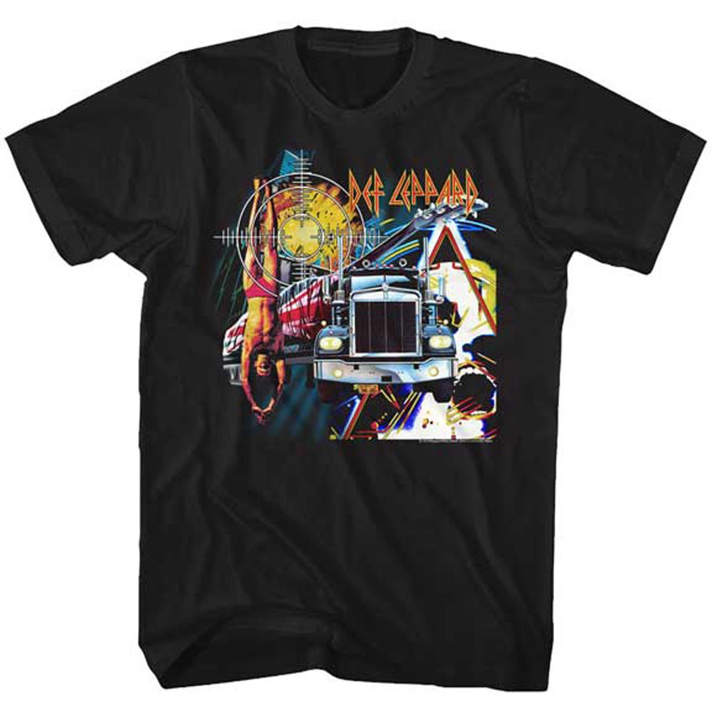 DEF LEPPARD デフレパード (デビュー 45周年 ) - JUMBLE / Tシャツ / メンズ - PGS